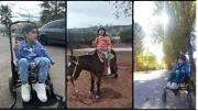 La mamá de un niño con parálisis cerebral busca ayuda para un tratamiento en México
