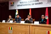 Vocal Tahuichi: Hay voto si no hay obstaculización electoral