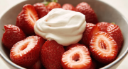 Qué tan dañino es comer fresas con crema