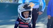 Con 2 años y en patacleta: Coti, la mini rider que es sensación del BMX