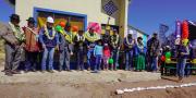 En Desaguadero entregan 105 viviendas sociales y puentes vehiculares por Bs 105 millones