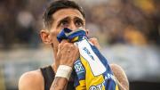 Ángel Di María, de la bronca por el empate de Rosario Central al “todo tranquilo” por su lesión