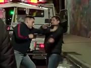 Descontrol en Palermo: terminaron a las piñas en plena avenida Juan B. Justo, tras un control de alcoholemia positivo
