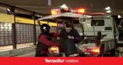 Control de alcoholemia terminó en una brutal pelea