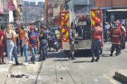 (VIDEO) Explosión de bombona de gas en Catia deja 25 heridos, autoridades sospechan intencionalidad