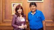 Evo Morales se comparó con Cristina Kirchner: Cuando no nos pueden ejecutar con balas lo hacen con leyes