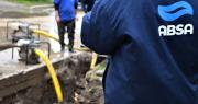 ABSA anunció que interrumpirá el suministro de agua por obras en la región