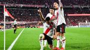 Maxi Salas marcó su primer gol en River y festejó como el “Matador”