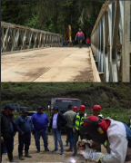 Mérida: Autoridades inspeccionan trabajos de recuperación vial en el eje Páramo