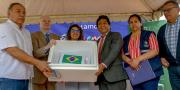Brasil envía una donación de 600.000 dosis de vacunas contra el sarampión
