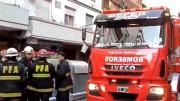 Incendio en Balvanera: seis personas asistidas y dos trasladadas por inhalación de humo