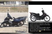 Ruegan la ayuda de la sociedad para hallar la moto robada a un canillita santiagueño