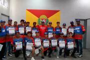 Selección de béisbol Sub 14 enaltecida por Campeonato Nacional