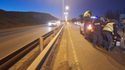 Un conductor chocó una moto en Ruta 7 y una chica quedó tirada, pero se dio a la fuga