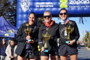Roxana Flores y Alexis Corrías se quedaron con la media maratón de Zapala