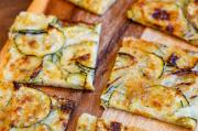 Focaccia de zucchini, crocante y extra liviana