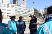 Alcaldía de La Paz inspecciona el área de la verbena paceña