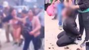 Video: acusaron de robar a una tucumana en Bolivia y la desnudaron en plena calle
