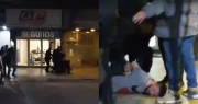 Capturaron a un hombre golpeando a su pareja en plena vía pública en Capital