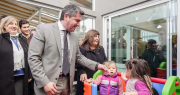 Orrego, presente en la inauguración de un nuevo Centro de Desarrollo Infantil en San Martín
