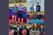 Santiago del Estero brilló en el Nacional de Tenis de Mesa: Oro, Plata y Bronce en Rosario