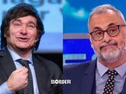 Milei y Rial protagonizaron un tenso cruce