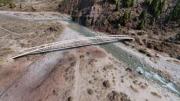 El 31 de julio se conocerán las ofertas para construir la pasarela sobre el río Cuyín Manzano