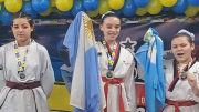 Tras la odisea para viajar, cómo le fue a la escuela de taekwondo de Plaza Huincul en Brasil
