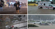 Fuertes tormentas en EEUU dejan a miles de personas sin luz y causan inundaciones