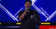 El sanjuanino que hizo dedo recorriendo el país para llegar al casting, cantó en La Voz y la rompió