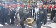 La Paz inicia actos cívicos con traslado de restos de Murillo y desfiles escolares