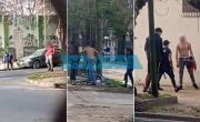 VIDEO. Guerra de trapitos en La Plata: piedrazos, corridas y vecinos de rehenes