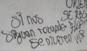 “Si nos siguen robando, se mueren”: duros grafitis en oficias de la FBF por supuestos hinchas de Oriente