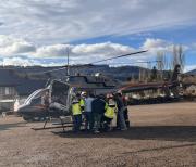 Volcó un colectivo en Traful: trasladan los heridos graves a San Martín de los Andes y Bariloche, qué se sabe