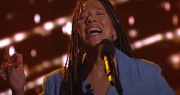 La folklorista de La Plata, Milena Salamanca, la rompió en la Voz Argentina y se llevó el elogio de todos