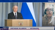 (VIDEO) José Miguel Villarroya, historiador: Un ataque a Moscú o San Petersburgo provocaría una guerra mundial. Trump lo sabe