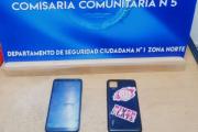 Golpe certero contra el delito: secuestran celular vinculado a una causa por hurto en allanamiento en el Ibarra