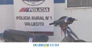 Recuperaron una moto robada durante un operativo en Caucete
