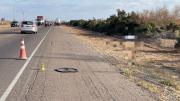 Murió un ciclista luego de que fuera atropelllado por un camión en Lavalle