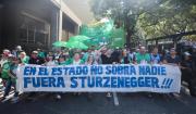 ATE marchó contra el desfinanciamiento de la salud y anticipó una jornada de protesta nacional