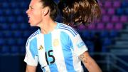 Copa América Femenina: el golazo de Florencia Bonsegundo para el triunfo de la Selección Argentina en el debut
