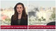 El momento exacto en que Israel atacó a Siria, todo ocurrió en plena transmisión en vivo