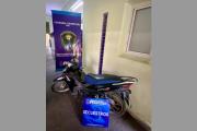 Recuperan una moto sustraída en el Barrio Industria