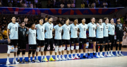 Con los tres sanjuaninos, Argentina perdió el clásico sudamericano y arrancó con el pie izquierdo la VNL