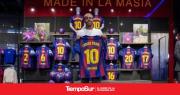 Barcelona presentó a Yamal como el heredero de Messi