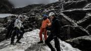 El cambio climático derrite la nieve y los glaciares de los Alpes, provocando una inédita escasez de agua