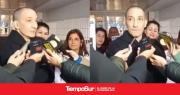 Juan Minujín visitó el Hospital Garrahan y respaldó la lucha de los médicos