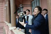 Javier Milei recibió a los estudiantes argentinos campeones del Mundial de Ciencia de la NASA