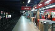 Trabajadores del subte levantan molinetes en apoyo al Hospital Garrahan