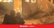 Incendio en un depósito dejo importantes daños
